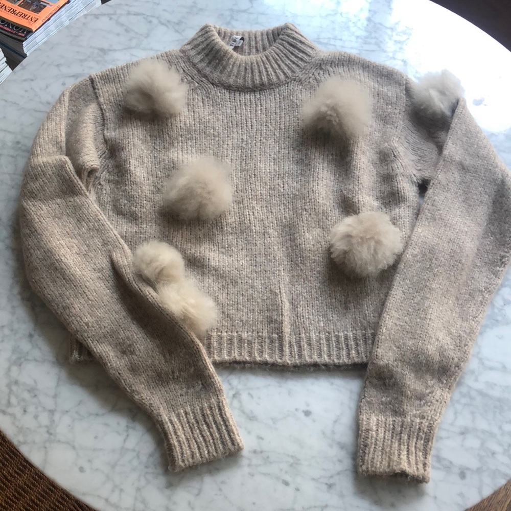 Tibi Alpaca Sweater